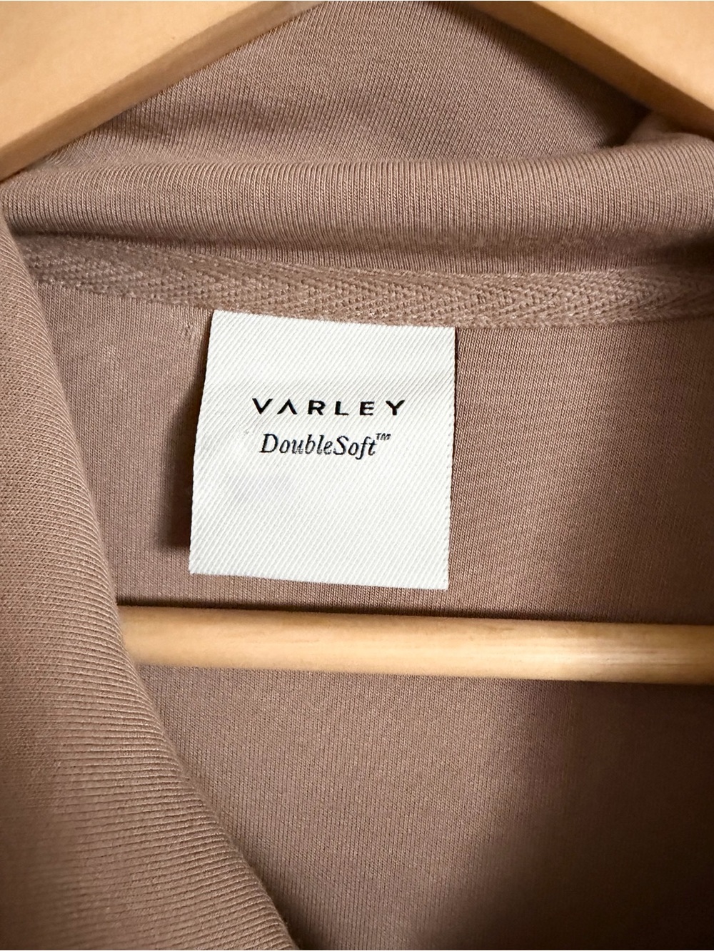 Varley Raleigh Zip-Through Sweat Sweatshirt DoubleSoft Jacket Retail $178 - Picture 10 of 13